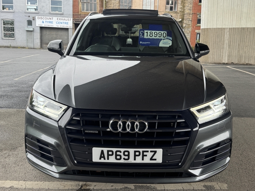 Audi Q5 2.0 Tdi Quattro S Line Black Edition AP69PFZ Grey #3