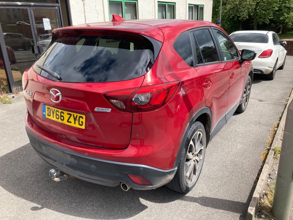 Mazda CX-5 2.2 D Sport Nav DY66ZYG Red #2
