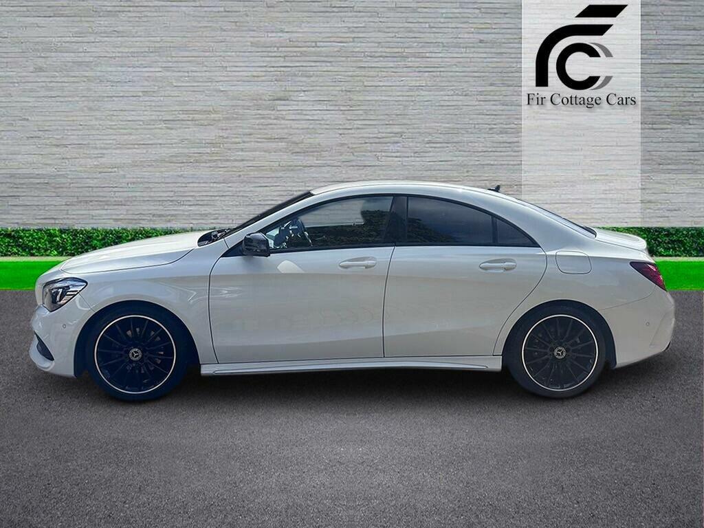 Mercedes-Benz CLA Class Saloon 2.1 Cla200d Amg Line Coupe Euro 6 Ss SJ67FKP White #5