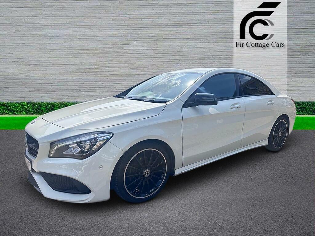 Mercedes-Benz CLA Class Saloon 2.1 Cla200d Amg Line Coupe Euro 6 Ss SJ67FKP White #3