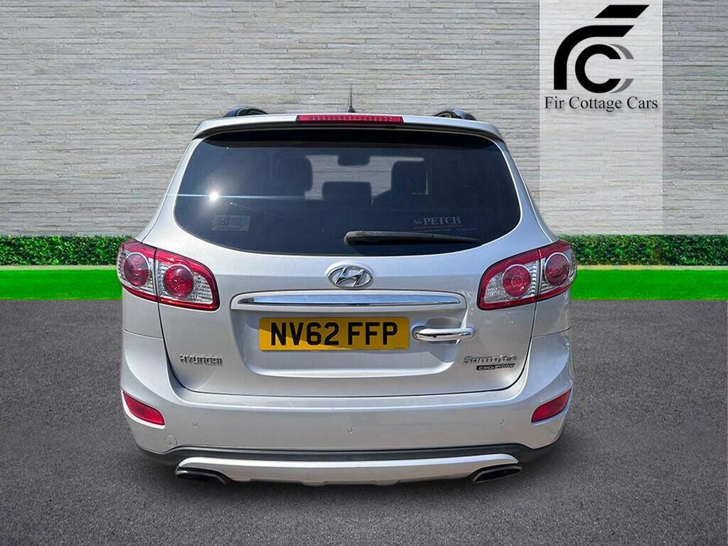 Hyundai Santa Fe Suv 2.2 Crdi Premium 4Wd Euro 5 7 Seat NV62FFP Silver #6