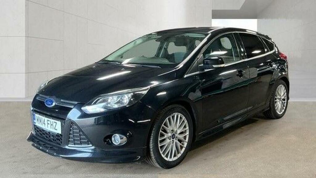 Ford Focus Hatchback 1.6T Ecoboost Zetec S Euro 5 Ss MM14FHZ Black #2