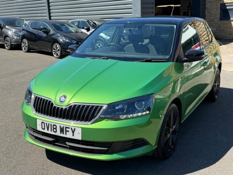 Skoda Fabia 2018 18 Colour OV18WFY Green #4