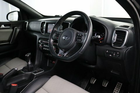 Kia Sportage 2017 17 Gt-line YA17OKM Black #4