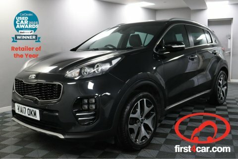 Kia Sportage 2017 17 Gt-line Black