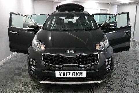 Kia Sportage 2017 17 Gt-line YA17OKM Black #6