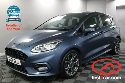 Ford Fiesta 2021 21 St-line Blue