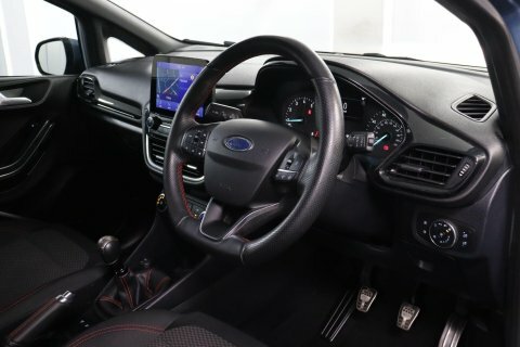 Ford Fiesta 2021 21 St-line ST21TLJ Blue #4
