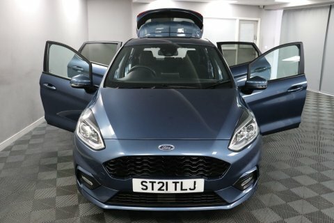 Ford Fiesta 2021 21 St-line ST21TLJ Blue #6