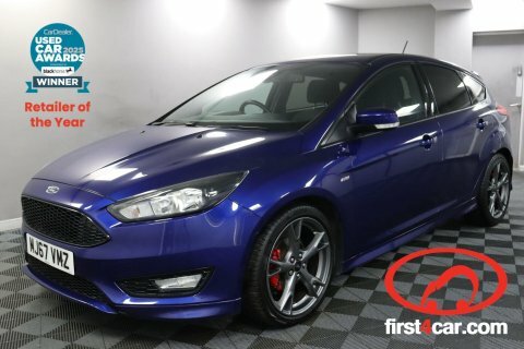 Ford Focus 2017 67 St-line Blue
