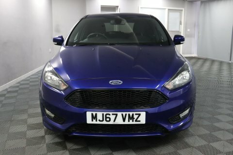Ford Focus 2017 67 St-line MJ67VMZ Blue #2