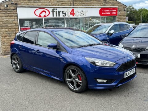 Ford Focus 2017 67 St-line MJ67VMZ Blue #3