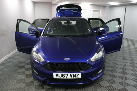 Ford Focus 2017 67 St-line MJ67VMZ Blue #6
