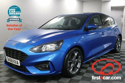 Ford Focus 2019 68 St-line Blue