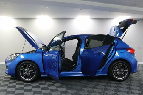 Ford Focus 2019 68 St-line DK68KXA Blue #5