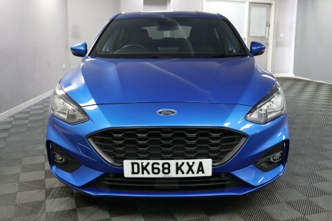 Ford Focus 2019 68 St-line DK68KXA Blue #2