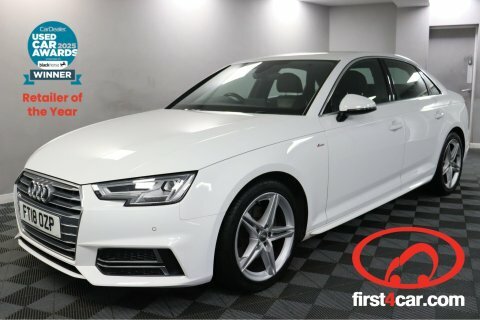 Audi A4 2018 18 Tfsi White