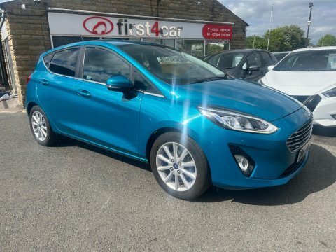 Ford Fiesta 2018 67 Titanium BW67WEA Blue #3