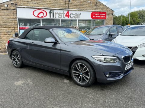 BMW 2 Series 2017 67 218I DX67UBZ Grey #3