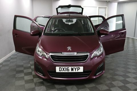 Peugeot 108 2016 16 Active DX16WYP Purple #6