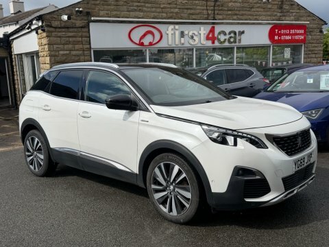 Peugeot 3008 2019 69 Puretech YG69JXP White #3