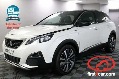 Peugeot 3008 2019 69 Puretech White