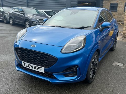 Ford Puma 2020 69 St-line YL69WPF Blue #3