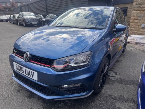 Volkswagen Polo 2016 16 Gti Blue #3