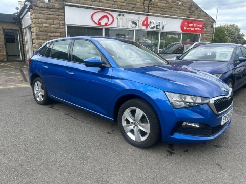 Skoda Scala 2021 21 Se Blue