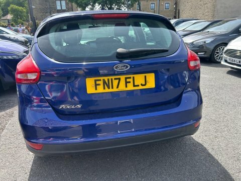 Ford Focus 2017 17 Zetec FN17FLJ Blue #5