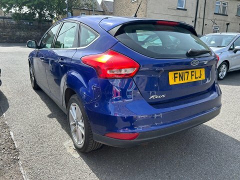 Ford Focus 2017 17 Zetec FN17FLJ Blue #4