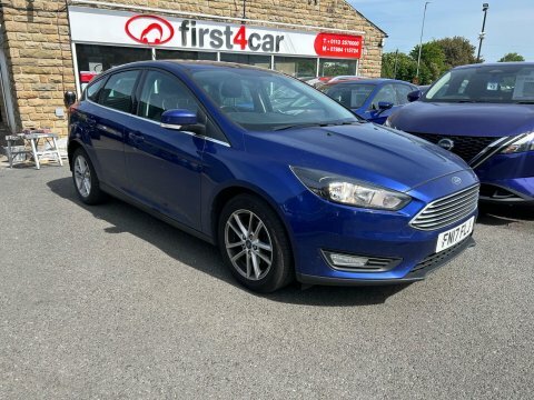 Ford Focus 2017 17 Zetec Blue