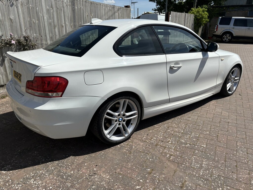 BMW 1 Series 2.0 118D M Sport Coupe 201161 White #5