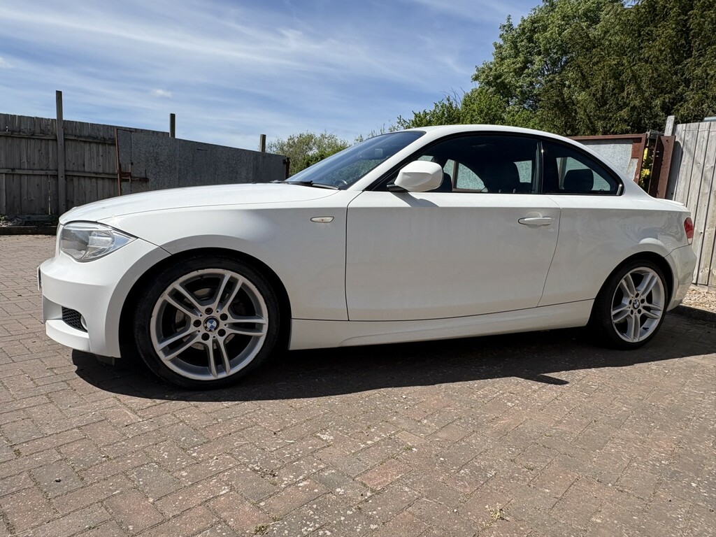 BMW 1 Series 2.0 118D M Sport Coupe 201161 White #3