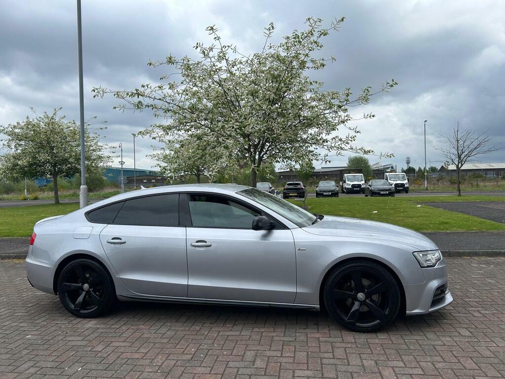 Audi A5 2.0 Tdi Black Edition Plus Sportback Euro 5 S S Silver