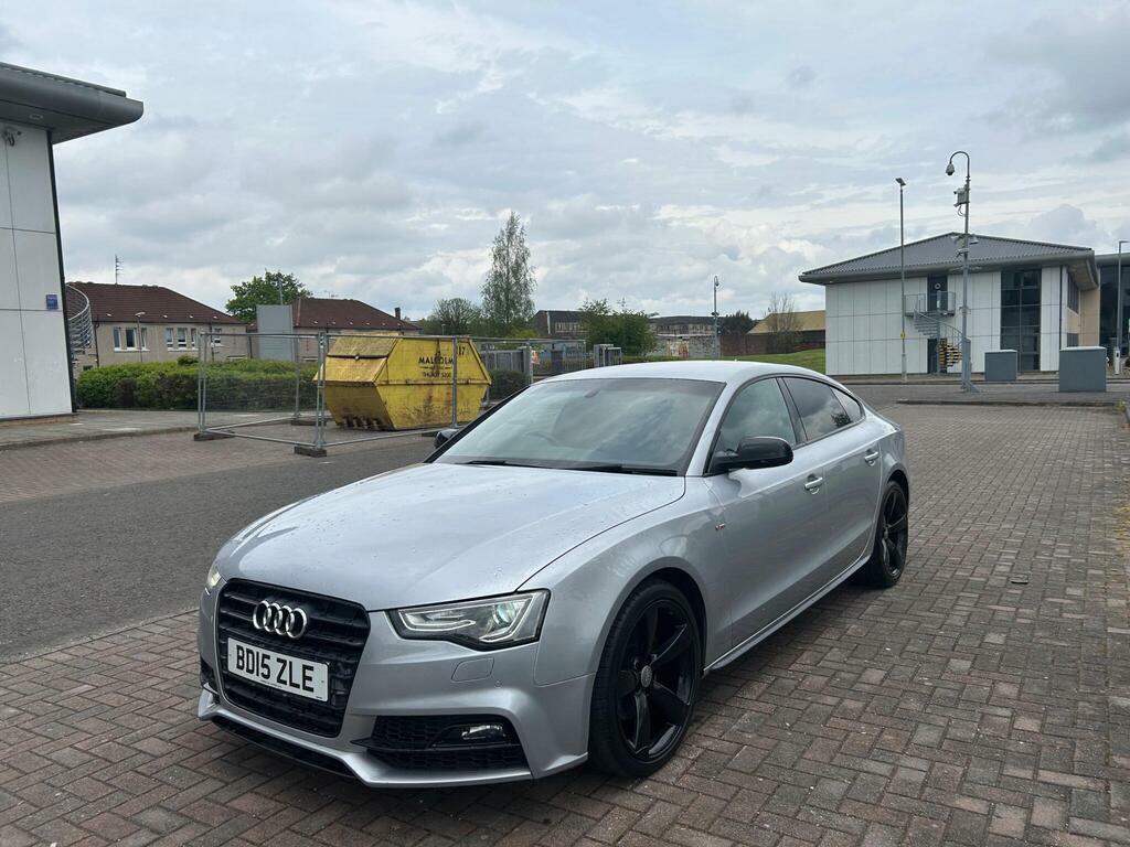 Audi A5 2.0 Tdi Black Edition Plus Sportback Euro 5 S S BD15ZLE Silver #5