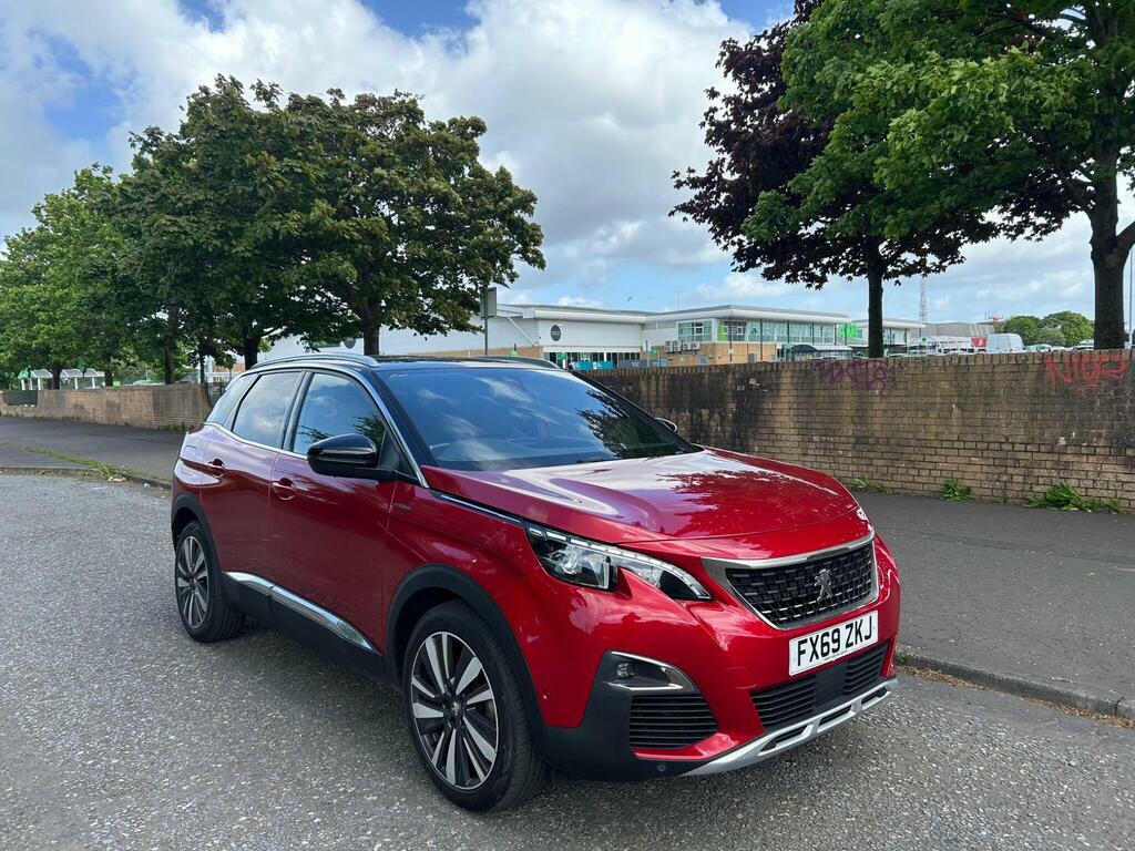 Peugeot 3008 1.2 Puretech Gt Line Premium Eat Euro 6 S S FX69ZKJ Red #3