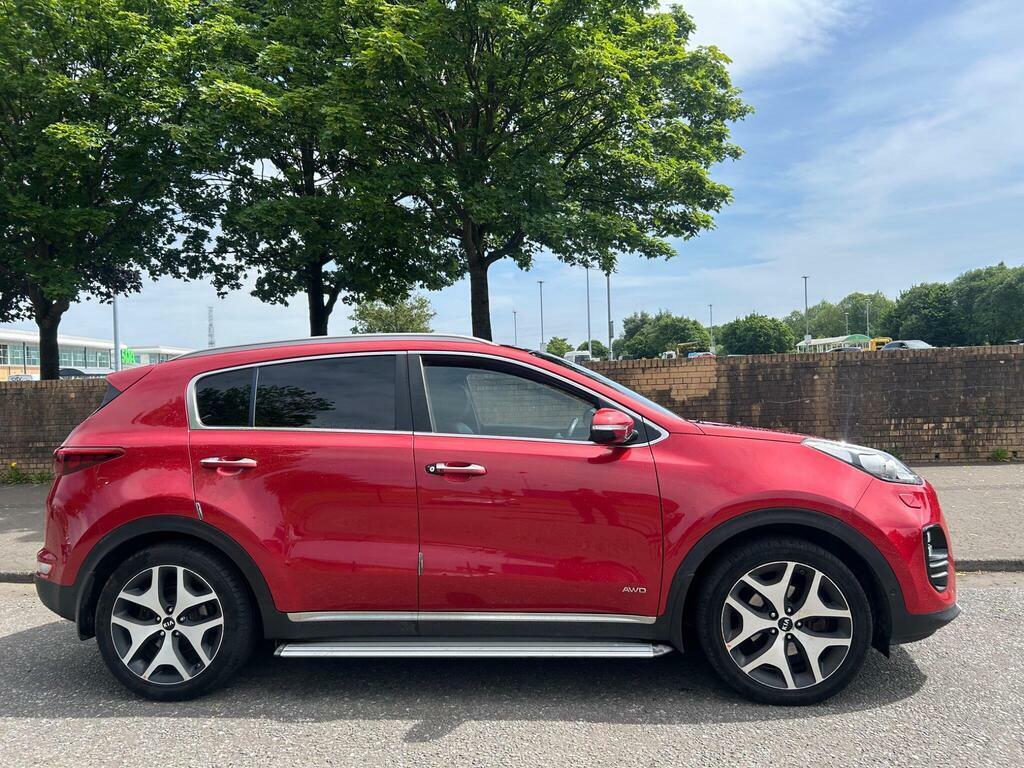 Kia Sportage 2.0 Crdi Gt-line S Awd Euro 6 Red