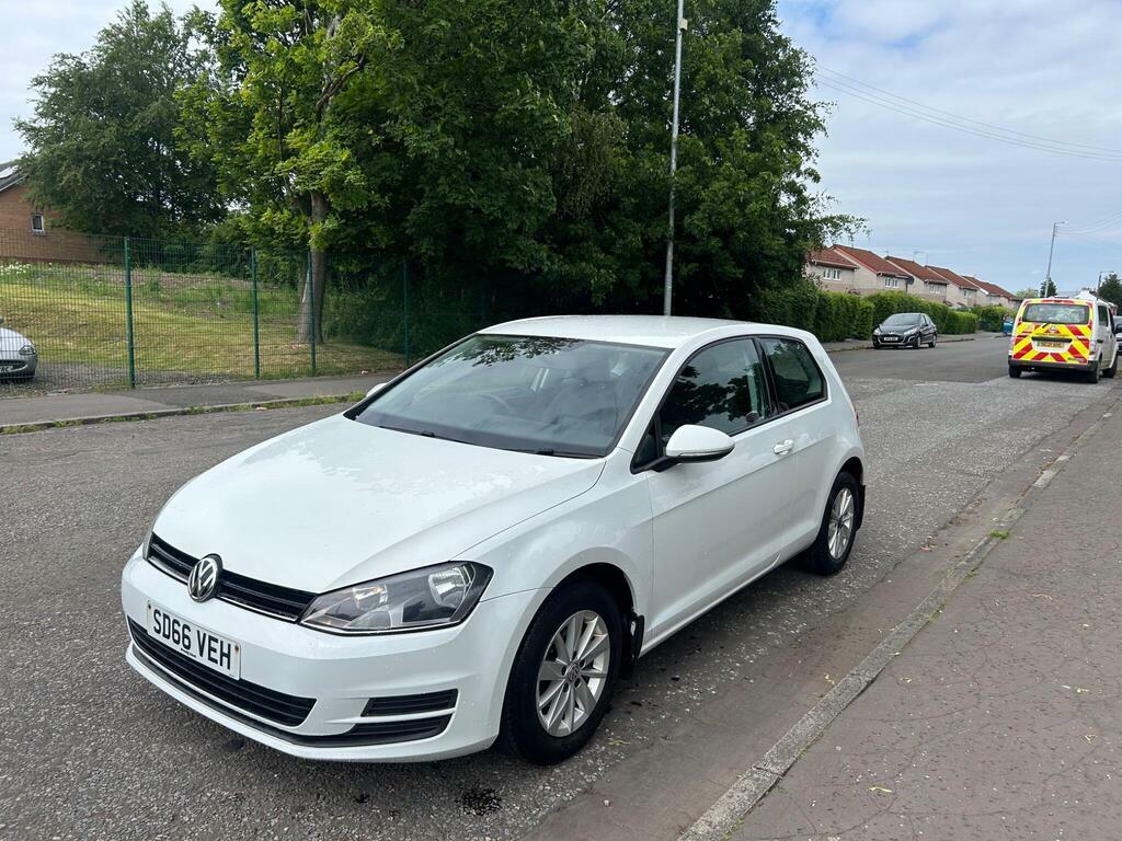 Volkswagen Golf 1.2 Tsi Bluemotion Tech S Euro 6 S S White #5