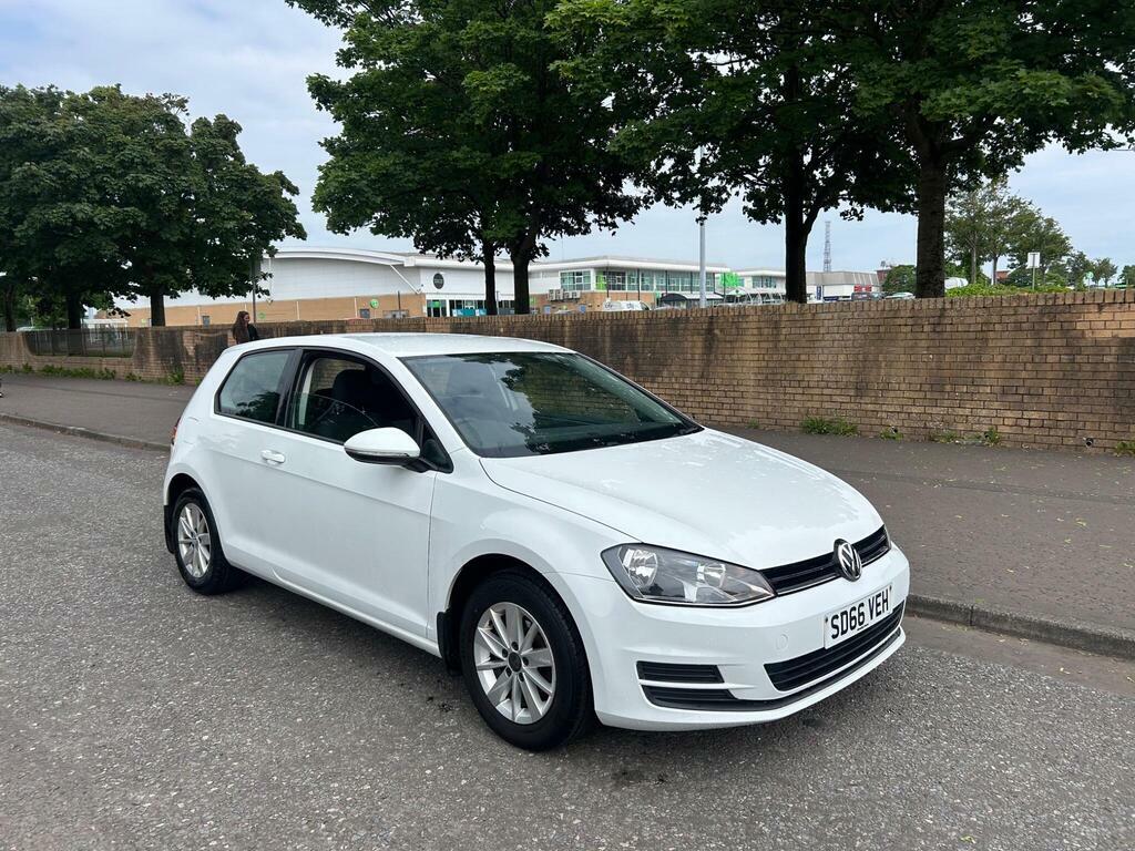 Volkswagen Golf 1.2 Tsi Bluemotion Tech S Euro 6 S S White #3