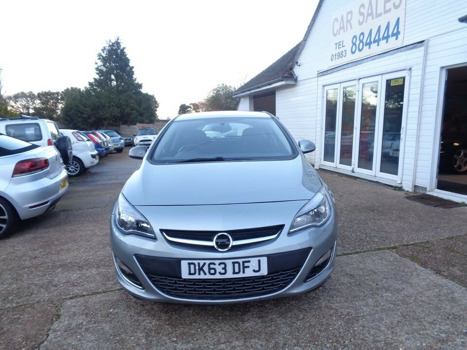 Vauxhall Astra Hatchback 1.4 16V Sri 2013 DK63DFJ Silver #5