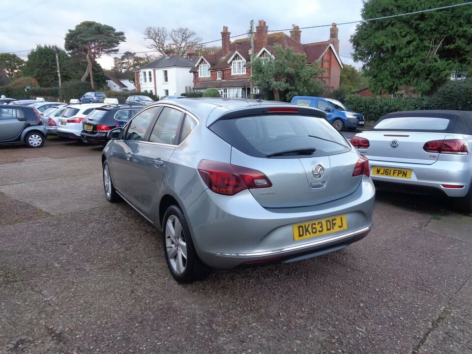 Vauxhall Astra Hatchback 1.4 16V Sri 2013 DK63DFJ Silver #3