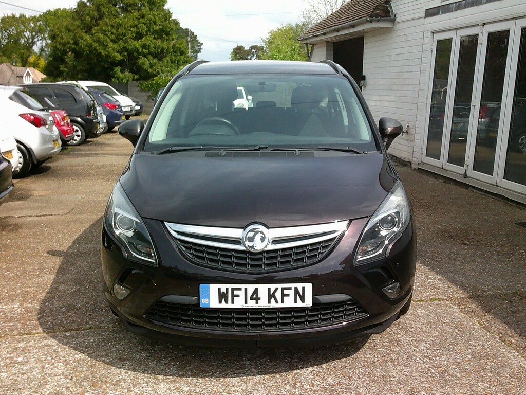 Vauxhall Zafira Tourer Mpv 2.0 Cdti Exclusiv 2014 Brown #6