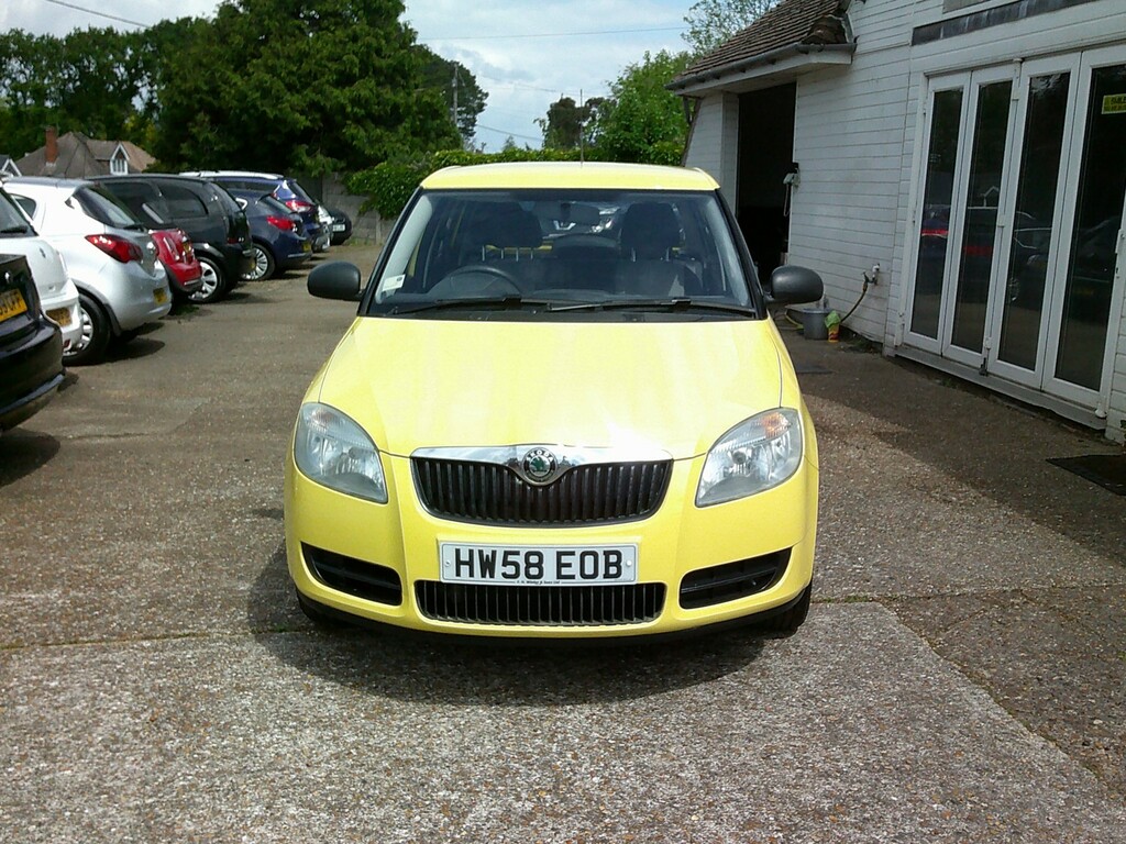 Skoda Fabia Hatchback 1.2 Htp 6V 1 2008 Yellow #6