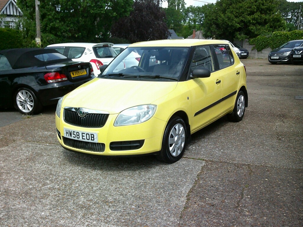 Skoda Fabia Hatchback 1.2 Htp 6V 1 2008 Yellow #5