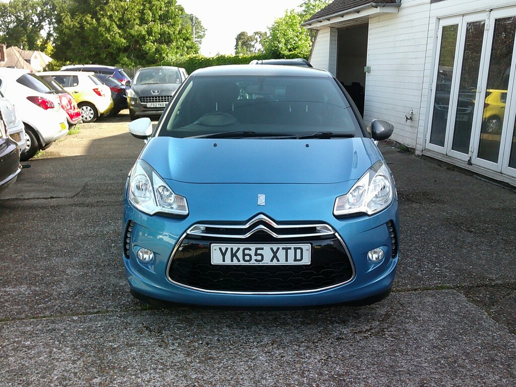 DS DS 3 Hatchback 1.2 Puretech Dstyle Nav 2015 YK65XTD Blue #5