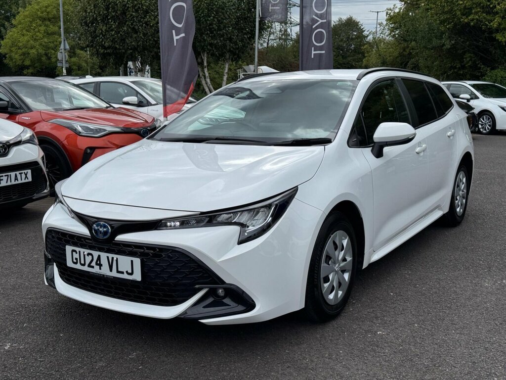 Toyota Corolla 1.8 Vvt-i Hybrid Commercial GU24VLJ White #3