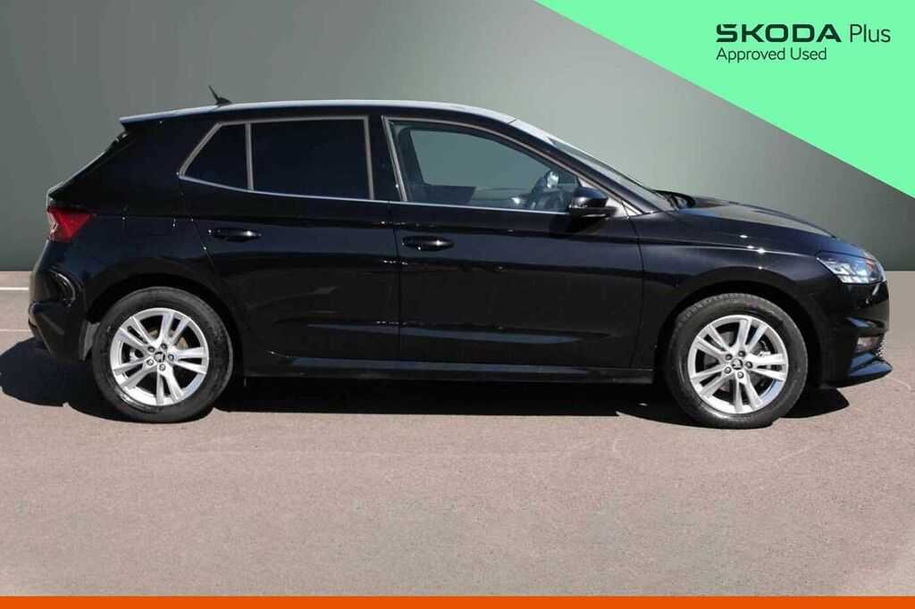 Skoda Fabia 1.5 Tsi 150 Se L Edition Dsg WP75GDV Black #4