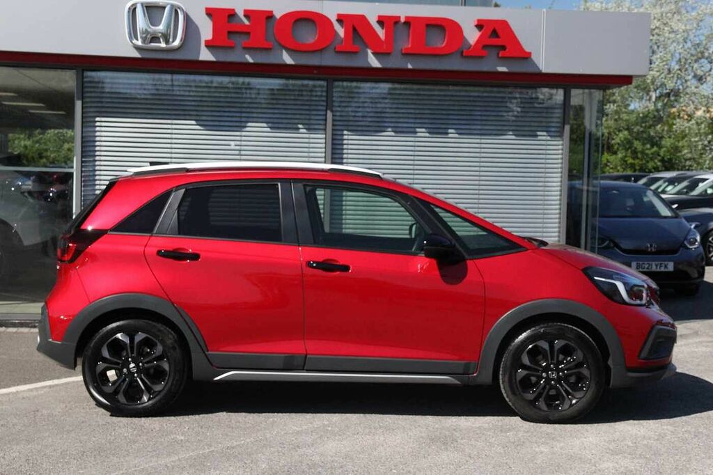Honda Jazz 1.5 I-mmd Hybrid Crosstar Advance Ecvt RV25YEB Red #5