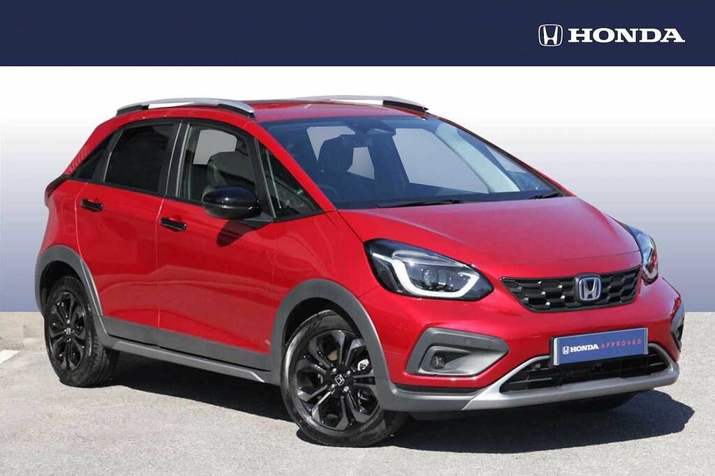 Honda Jazz 1.5 I-mmd Hybrid Crosstar Advance Ecvt Red